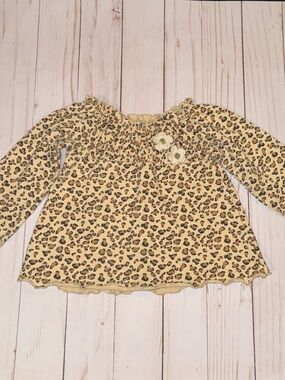 Cradle Togs leopard print vintage top